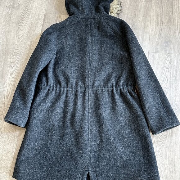 Madewell Vancouver Parka - Women's Medium - Wool Blend Anorak - Picture 11 of 14